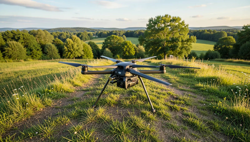Biaya Resmi Mengurus Izin Terbang Drone Komersial untuk Usah - professional drone photography in outdoor scenic setting