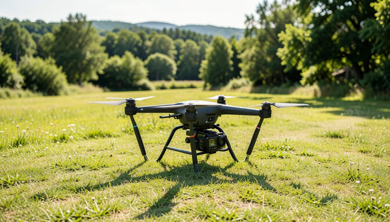 Matrice 350 RTK forestry project file connecting sensor, field, kit and support evidence