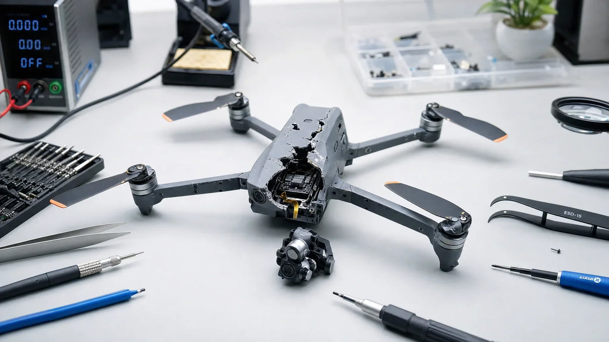 Drone Repair Testing Standards and ROI - Reboot Hub repair guide cover