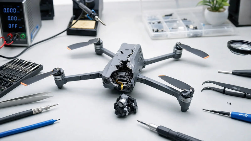 Drone Repair Testing Standards and ROI - Reboot Hub repair guide cover