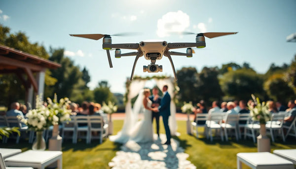 Fotografie cu drone de nuntă din Austin: aveți nevoie de o licență Partea 107 în 2025?