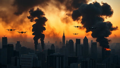 Moscow Under Siege: Hybrid Drone Swarms Signal a New Era for Combat UAVs