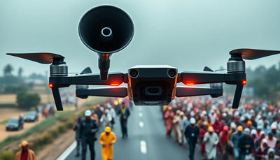 Solapur Police Deploy ideaForge Q6 V2 Drones at Pandharpur Wari