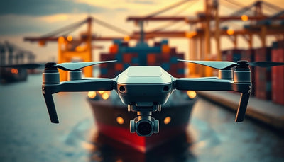 Yangpu Port Completes First Drone Anchorage Supply Trial Flight