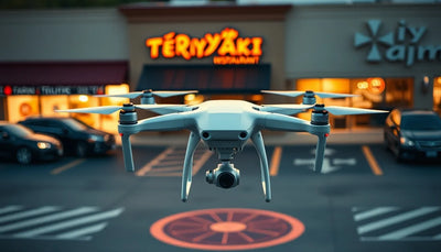 Zipline Drone Delivery Reaches Denton Teriyaki Chain Location