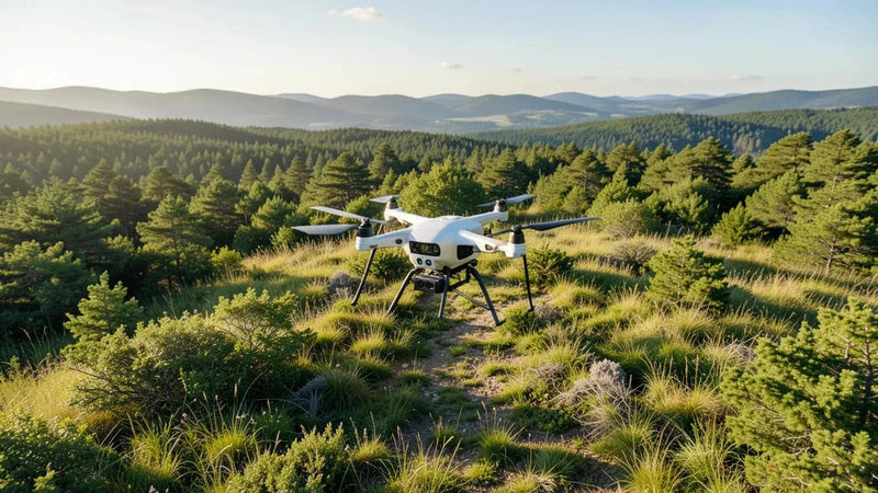 DJI controller display, official Spanish language options and sales-version evidence reviewed on the exact offered unit