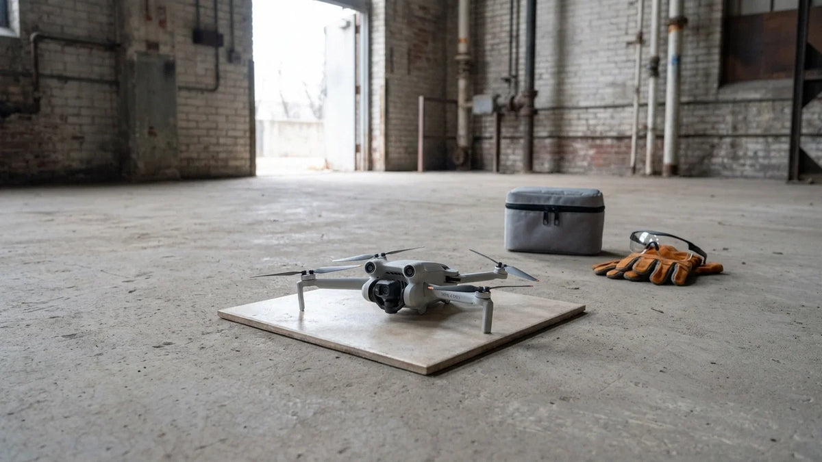 DJI Mini 4 Pro kept grounded while a suspect battery condition is assessed
