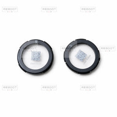 OEM-pulled DJI Goggles 2 eyeglass frame pair on a white background, with right and left markings visible