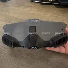 OEM-pulled DJI Goggles 2 mask and touchpad assembly, front exterior view