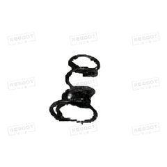 DJI Mavic Air 2 Folding Propeller Spring close detail view on white with Reboot Hub watermark overlay