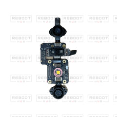 OEM-pulled DJI Air 3S Downward Vision Module on white with Reboot Hub watermark overlay — source view 2