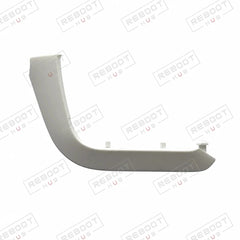 DJI Mavic Air Upper Cover (Left) (White) close detail view on white with Reboot Hub watermark overlay