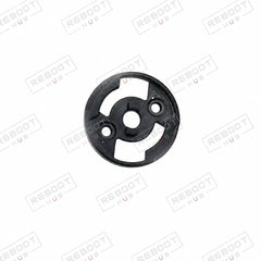 DJI Mavic Air Black-Ring Propeller Mount Base close detail view on white with Reboot Hub watermark overlay