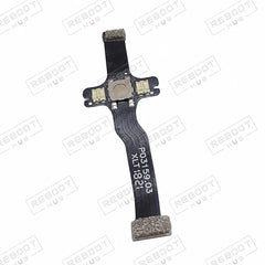 DJI Mavic Air Downward Vision Button Flexible Flat Cable close detail view on white with Reboot Hub watermark overlay