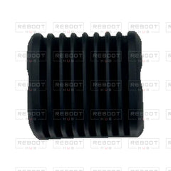 OEM-pulled DJI Mavic Air 2 Gimbal Camera Rear Cover on white with Reboot Hub watermark overlay — source view 5