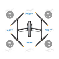 DJI Inspire 2 1550T Propeller (Pair) - OEM-pulled repair part photo 6