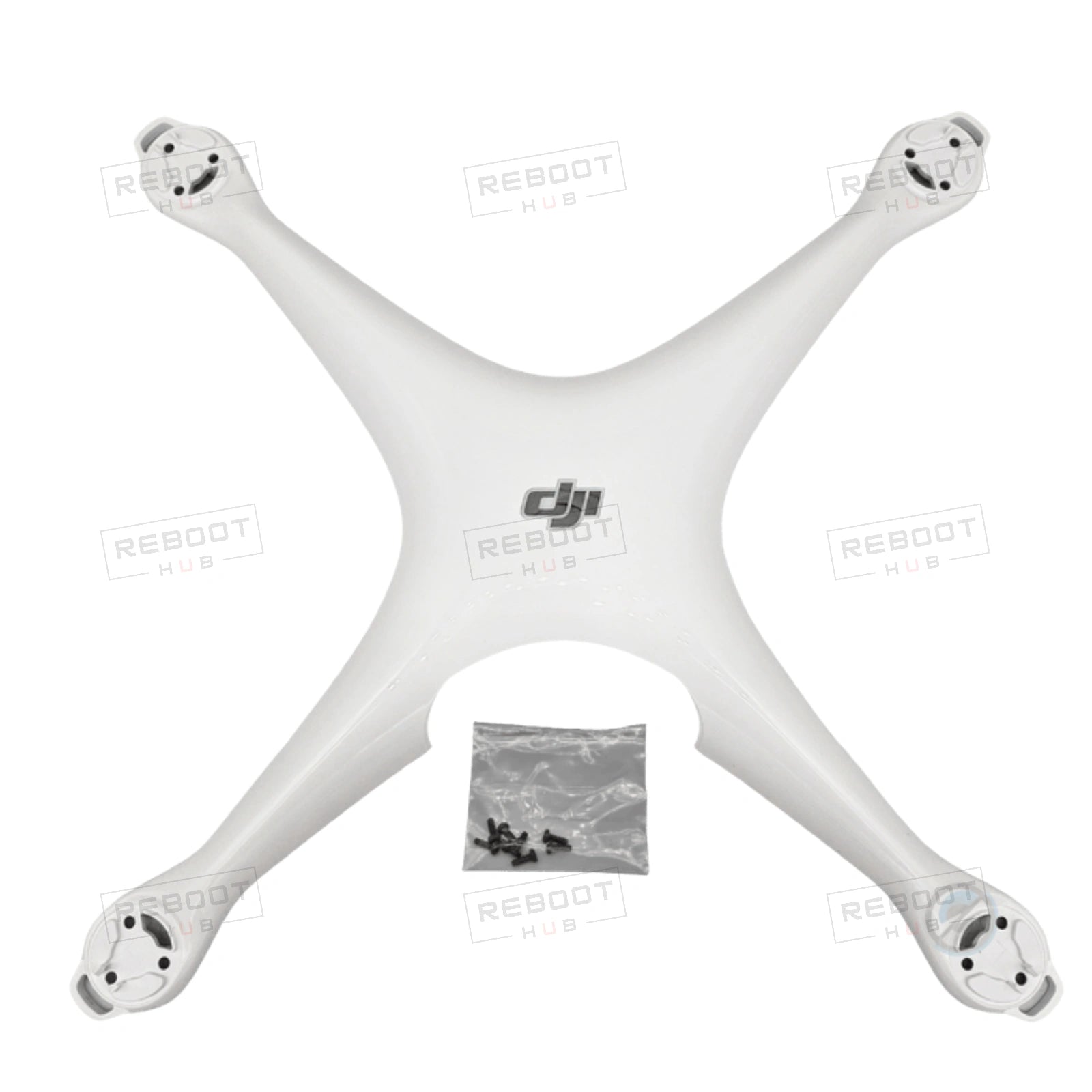 DJI Phantom 4 Pro Upper Shell - OEM-pulled repair part photo 1