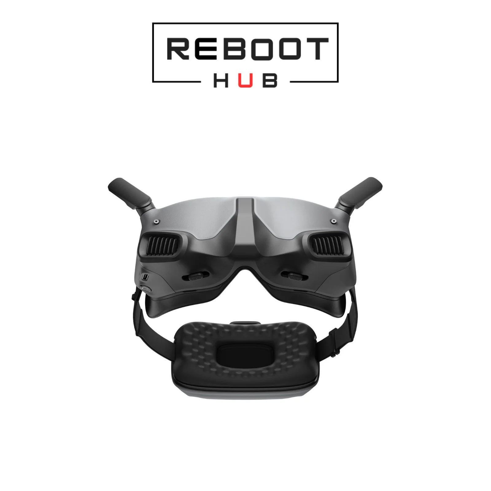 DJI Goggles Integra strap and face padding detail