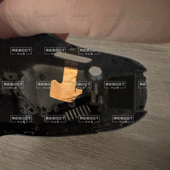OEM-pulled DJI Goggles 2 mask and touchpad assembly, inner right-side detail