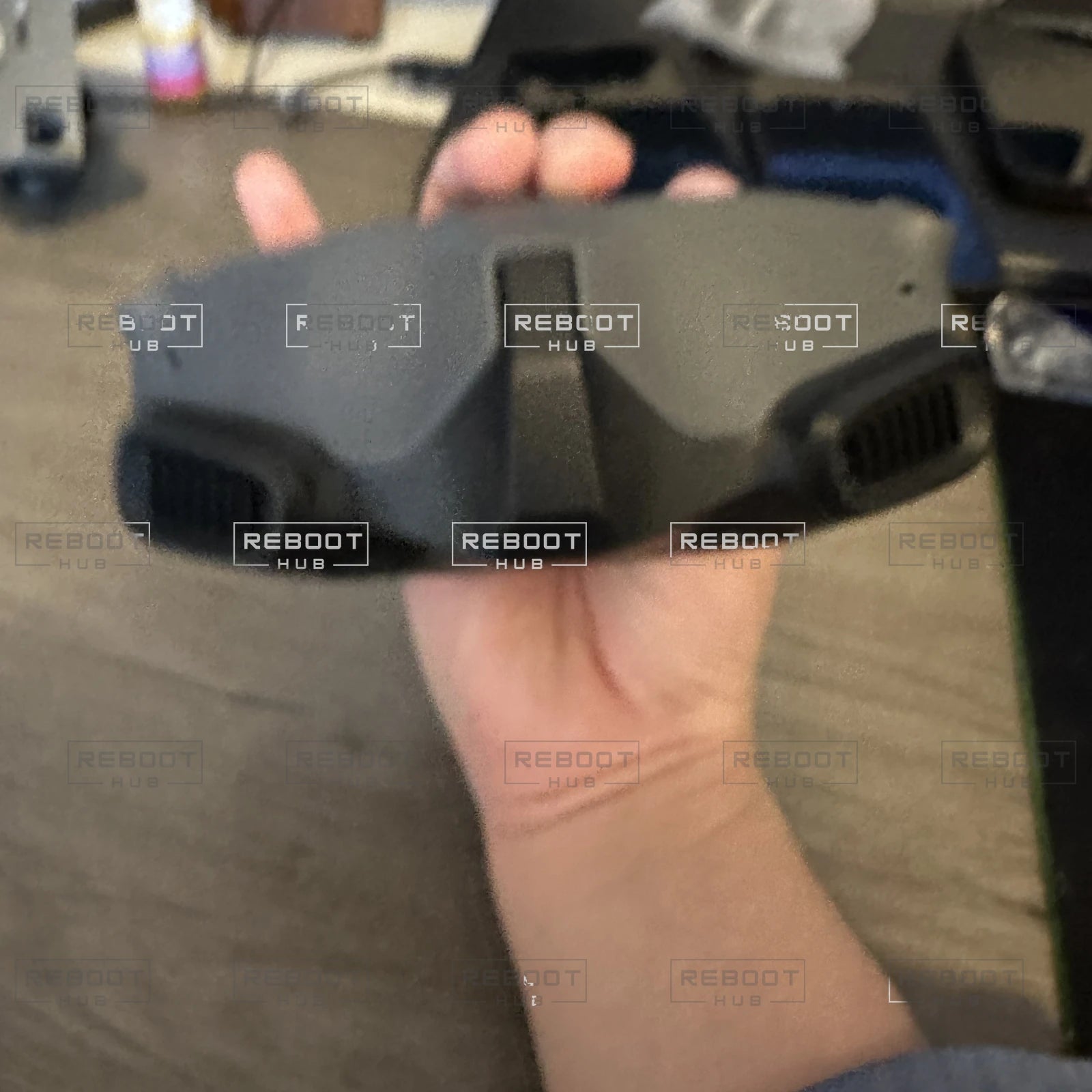 OEM-pulled DJI Goggles 2 mask and touchpad assembly, front overview
