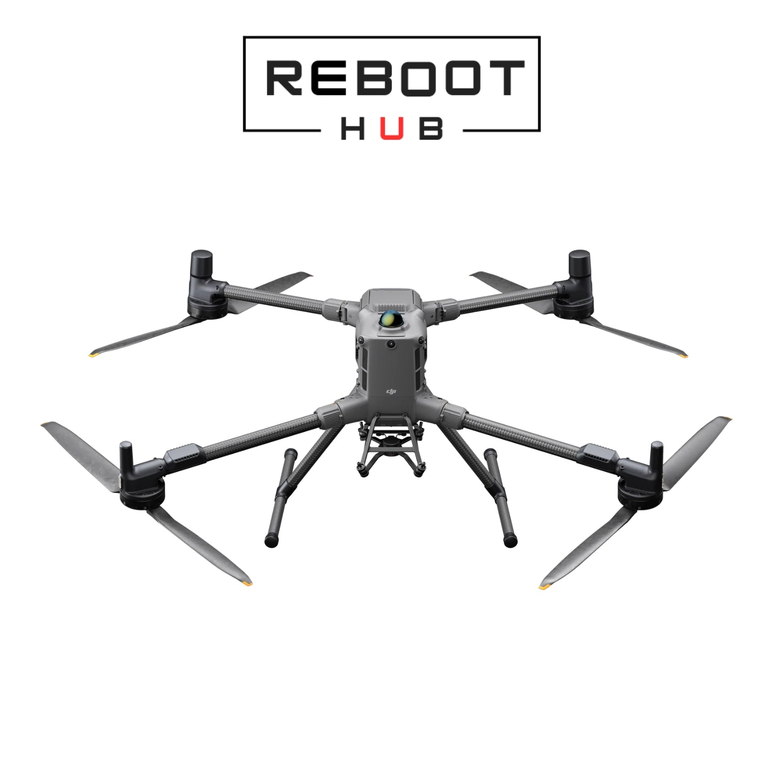 DJI Matrice 400 enterprise drone front three-quarter view