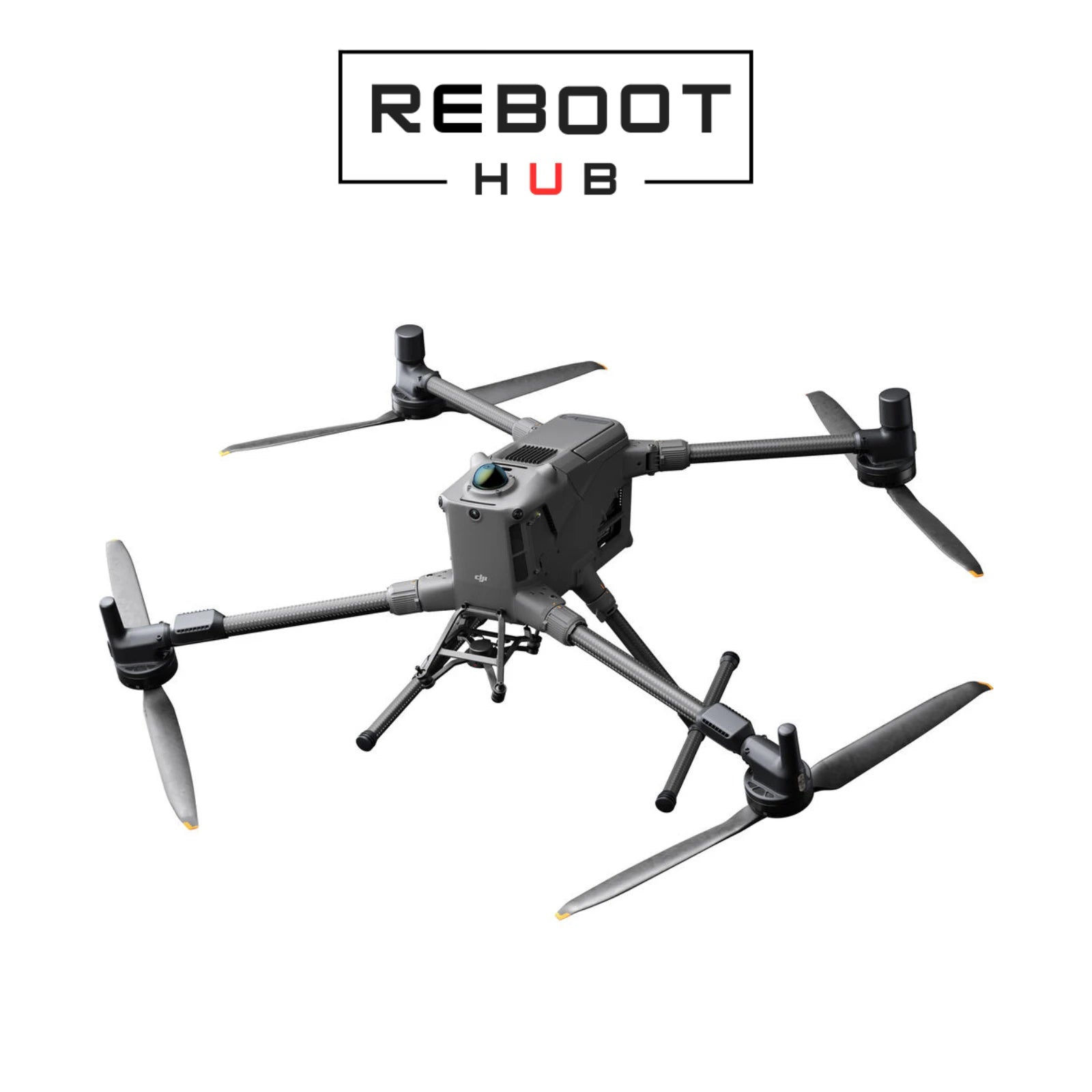 DJI Matrice 400 enterprise drone angled side view