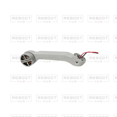 OEM-pulled DJI Mavic Mini Rear Arm Right on white with Reboot Hub watermark overlay — view 2