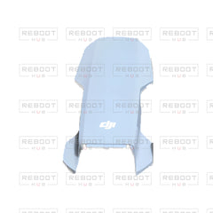 OEM-pulled DJI Mavic Mini Upper Shell on white with Reboot Hub watermark overlay — view 4