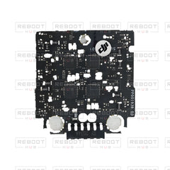 OEM-pulled DJI Mini 2 ESC Board on white with Reboot Hub watermark overlay — view 1