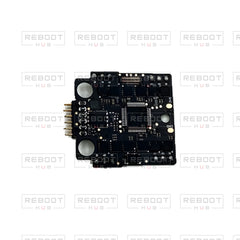 OEM-pulled DJI Mini 2 ESC Board on white with Reboot Hub watermark overlay — view 3