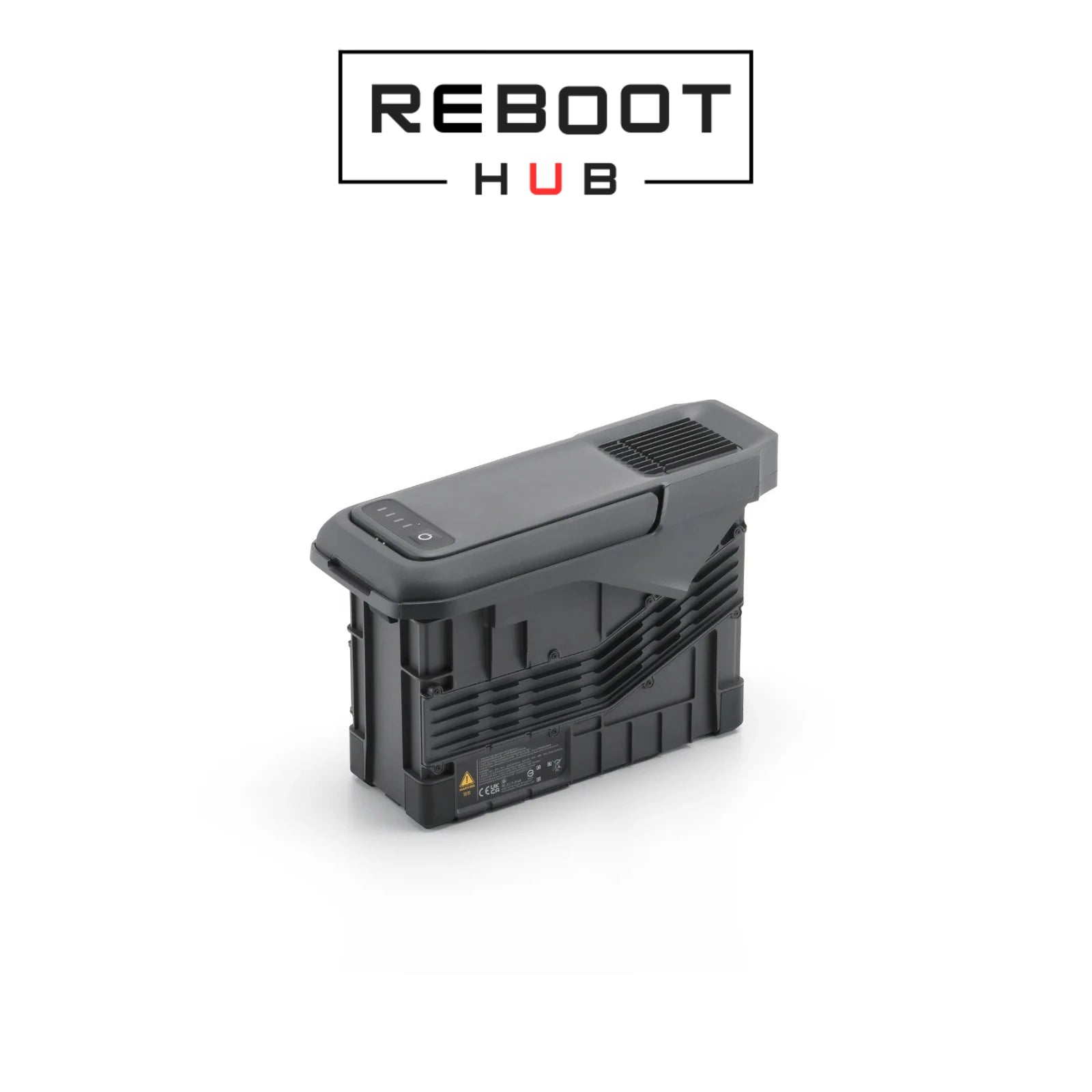 DJI TB100 Intelligent Flight Battery for Matrice 400 - brand-new battery, front product view with power indicator