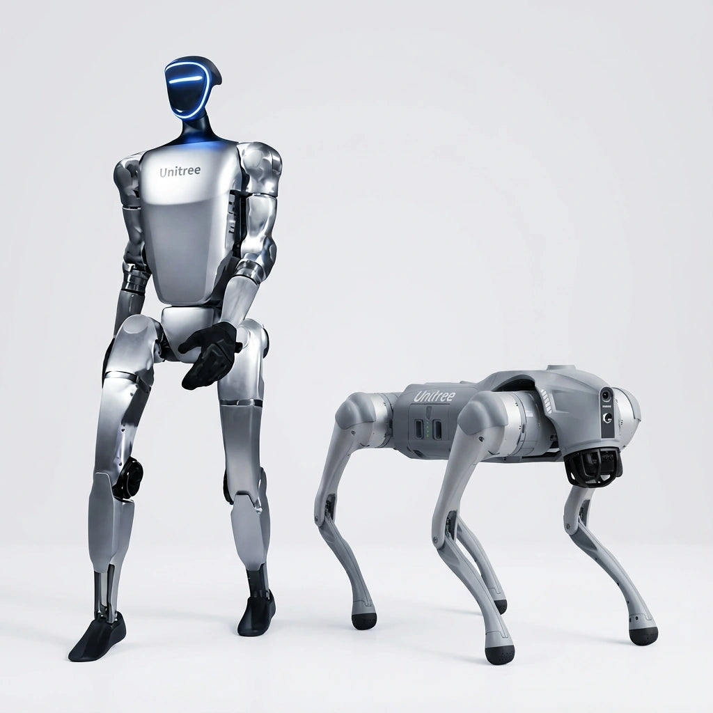 Unitree Robots Close Up