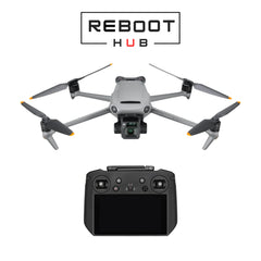 Certified Refurbished DJI Mavic 3 drone with RC Pro Controller, gray body with Hasselblad dual-camera system