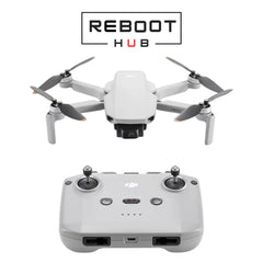 Certified Refurbished DJI Mini 2 SE drone with RCN1 remote controller, gray body with 12MP camera