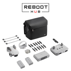 Refurbished DJI Mini 2 SE bundle: drone, batteries, charging hub,RCN1 remote controller,3 mini 2 se batteries