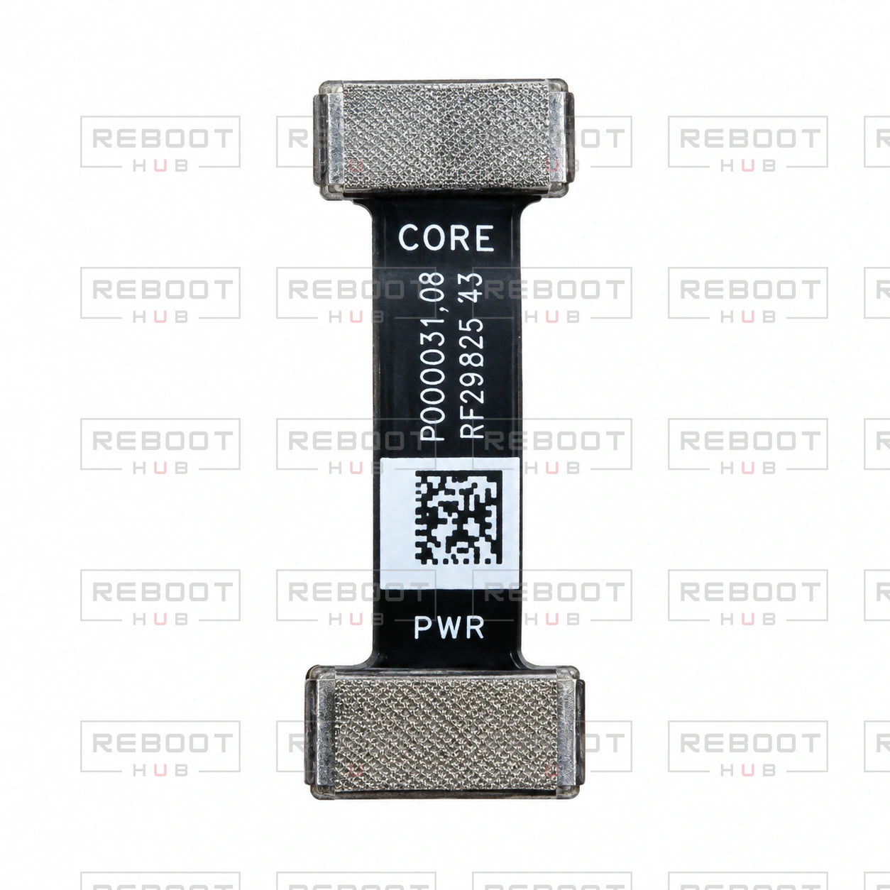 OEM-pulled DJI Air 2 ESC Flexible Flat Cable on white with Reboot Hub watermark overlay — view 5