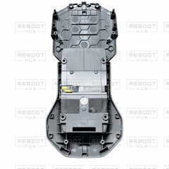 OEM-pulled DJI Air 2 Upper Shell on white with Reboot Hub watermark overlay — view 2