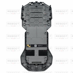 OEM-pulled DJI Air 2 Upper Shell on white with Reboot Hub watermark overlay — view 4