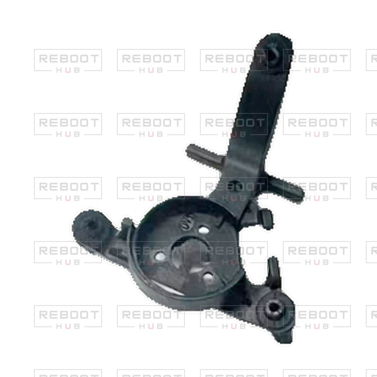 Flip Gimbal Vibration Absorbing Bracket OEM-pulled part detail view on white with Reboot Hub watermark overlay