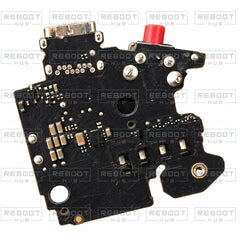 DJI Goggles Integra Power Module PP003266.02, reverse view, AI-assisted white-background image with full-frame Reboot Hub watermark