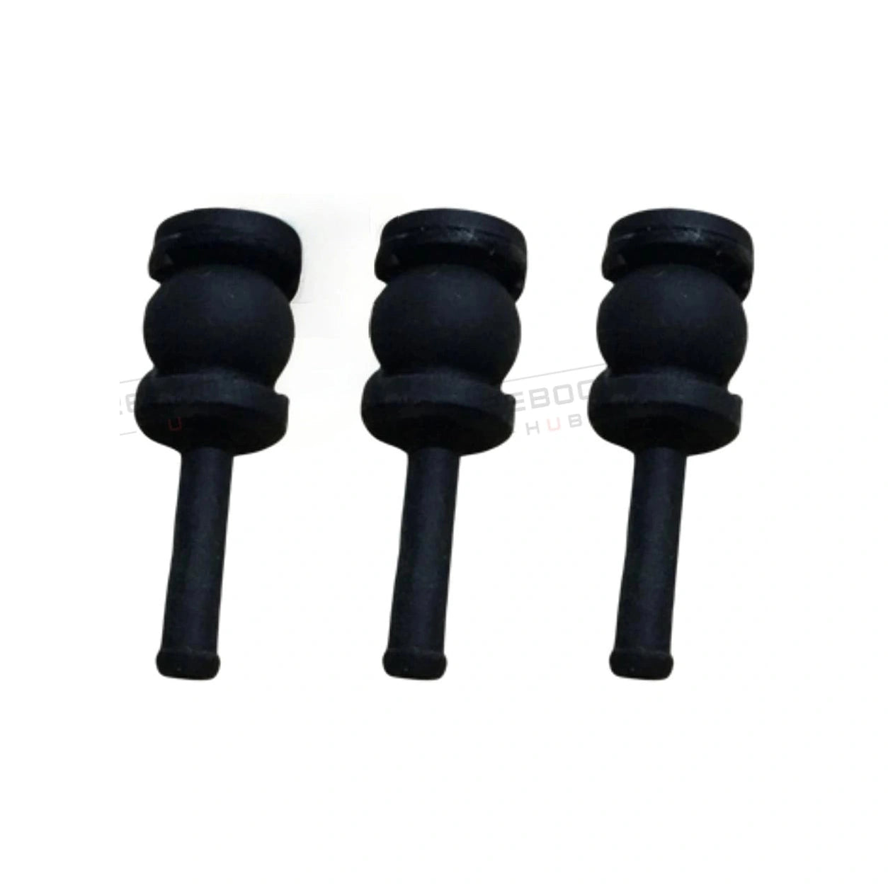 DJI Inspire 3 Gimbal Rubber Dampers (3-Pack) - OEM-pulled - white-background reference photo