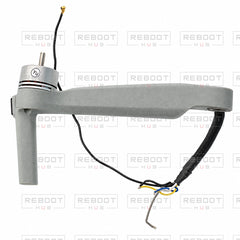 OEM-pulled DJI Mavic Air 2 Front Right Arm Module on white with Reboot Hub watermark overlay