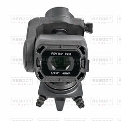 OEM-pulled DJI Mavic Air 2 Gimbal Arm Assembly Module on white with Reboot Hub watermark overlay