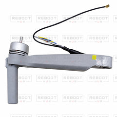 OEM-pulled DJI Air 2S Front Right Arm Module on white with Reboot Hub watermark overlay