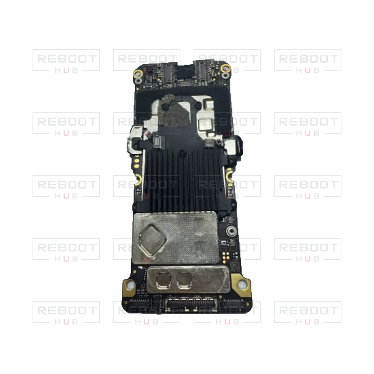 DJI Mavic Air Motherboard OEM-pulled front PCB and heat-sink side view