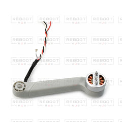 OEM-pulled DJI Mini 3 Pro Rear Arm Right on white with Reboot Hub watermark overlay