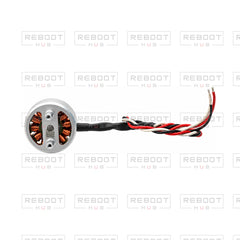 OEM-pulled DJI Mini 3 Pro Arm Motor on white with Reboot Hub watermark overlay