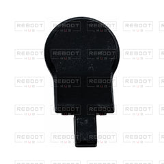 OEM-pulled DJI Mini 4 Pro Gimbal Upper Bracket Cover on white with Reboot Hub watermark overlay