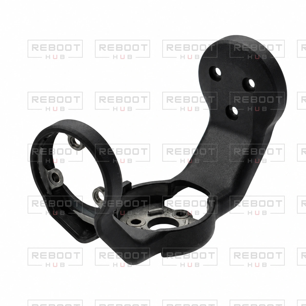 OEM-pulled DJI Mini 3 Pro Gimbal Lower Bracket on white with Reboot Hub watermark overlay