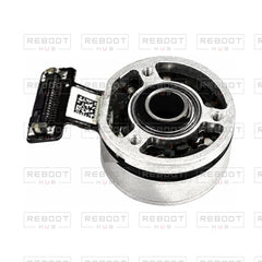 OEM-pulled DJI Mini 3 Pro Gimbal Roll Motor on white with Reboot Hub watermark overlay